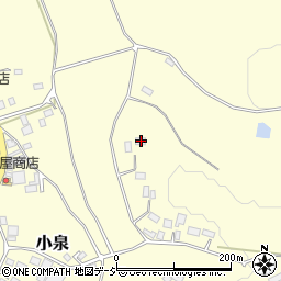 栃木県芳賀郡益子町小泉690周辺の地図