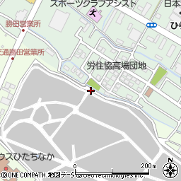 高田公園周辺の地図