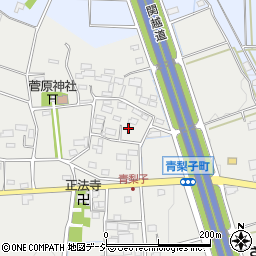 群馬県前橋市青梨子町35周辺の地図