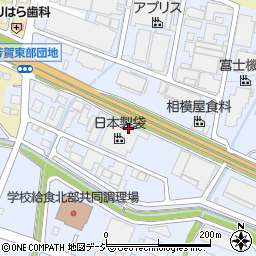 日本製袋前橋工場周辺の地図