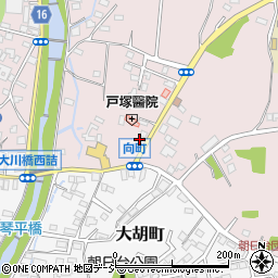 若林とうふ店周辺の地図