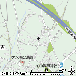 長野県上田市住吉大久保周辺の地図