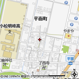 石川県小松市平面町ホ49周辺の地図