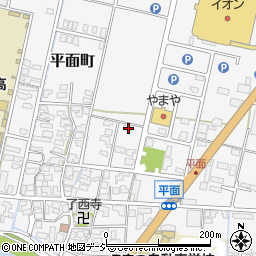 石川県小松市平面町ヨ17周辺の地図