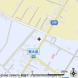 栃木県真岡市東大島1449-9周辺の地図