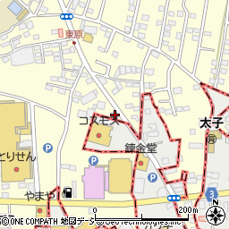 群馬県みどり市大間々町大間々411-8周辺の地図