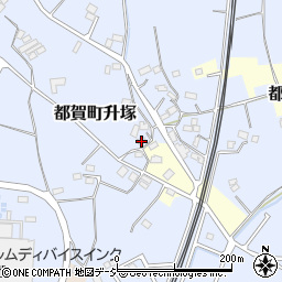 栃木県栃木市都賀町升塚517-4周辺の地図