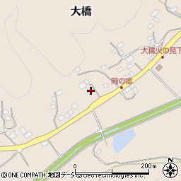 茨城県笠間市大橋2251周辺の地図