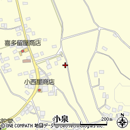 栃木県芳賀郡益子町小泉701周辺の地図