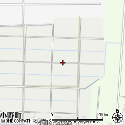 石川県小松市小野町甲周辺の地図