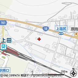 西上田ハイツ２１周辺の地図