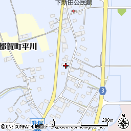 栃木県栃木市都賀町家中2078-1周辺の地図