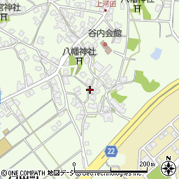 石川県小松市河田町ヨ周辺の地図