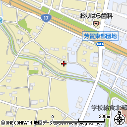 群馬県前橋市鳥取町659周辺の地図