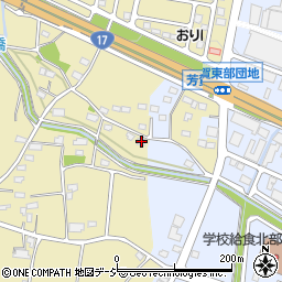 群馬県前橋市鳥取町659周辺の地図