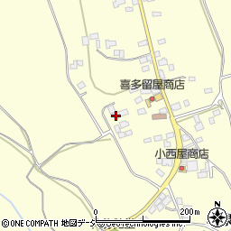 栃木県芳賀郡益子町小泉387周辺の地図