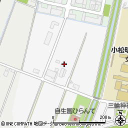 石川県小松市平面町ト92周辺の地図