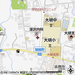 群馬県前橋市堀越町1163周辺の地図