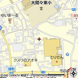 群馬県みどり市大間々町大間々395-16周辺の地図