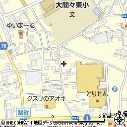 群馬県みどり市大間々町大間々395-18周辺の地図