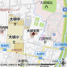 前橋市役所　建設部東部建設事務所用地管理係用地部門周辺の地図