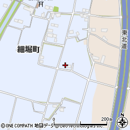 栃木県栃木市細堀町138周辺の地図