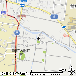 群馬県前橋市青梨子町817-6周辺の地図