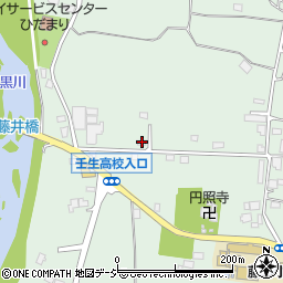 栃木県下都賀郡壬生町藤井1616-5周辺の地図