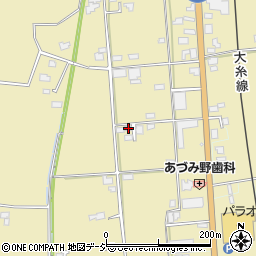 長野県北安曇郡松川村7002-165周辺の地図