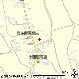 栃木県芳賀郡益子町小泉720周辺の地図