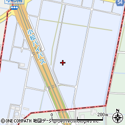 石川県能美市小杉町南周辺の地図