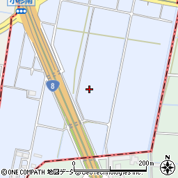 石川県能美市小杉町（南）周辺の地図