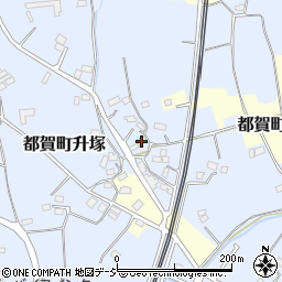 栃木県栃木市都賀町升塚524-1周辺の地図