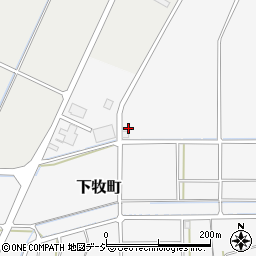 石川県小松市下牧町（乙）周辺の地図