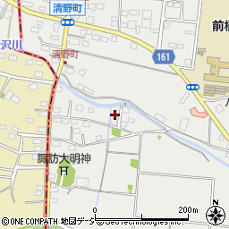 群馬県前橋市青梨子町817-5周辺の地図