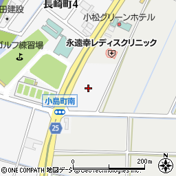 石川県小松市長崎町カ周辺の地図