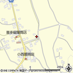栃木県芳賀郡益子町小泉周辺の地図