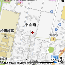 石川県小松市平面町ホ36周辺の地図