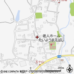 群馬県前橋市堀越町961-7周辺の地図