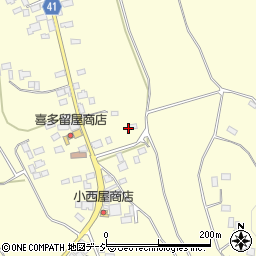 栃木県芳賀郡益子町小泉717周辺の地図