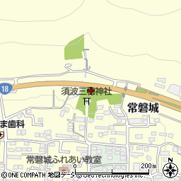 長野県上田市常磐城周辺の地図