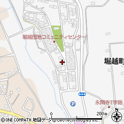 群馬県前橋市堀越町535-24周辺の地図