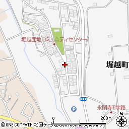 群馬県前橋市堀越町535周辺の地図