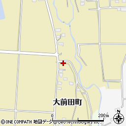 群馬県前橋市大前田町1921-5周辺の地図