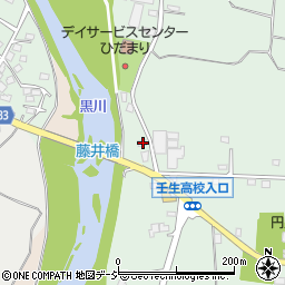 栃木県下都賀郡壬生町藤井1627-3周辺の地図