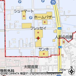 フレッセイ吉岡店周辺の地図