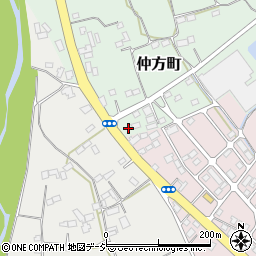 栃木県栃木市仲方町1周辺の地図