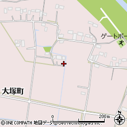 栃木県栃木市大塚町3386周辺の地図