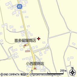栃木県芳賀郡益子町小泉719周辺の地図