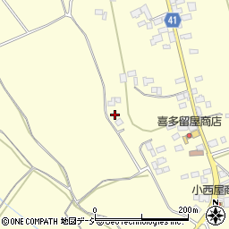 栃木県芳賀郡益子町小泉406周辺の地図